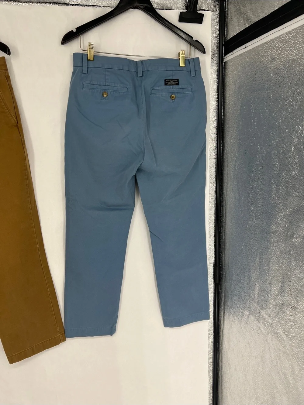 J. Crew and Banana Republic lot of Chino Pants in Brown and Blue 31x30